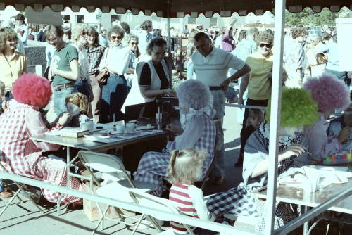 Clown Face Paint at 1981 Haydens Ferry Arts & Craft Fair