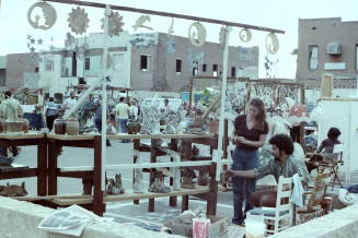 Ceramics Stand at the 1981 Haydens Ferry Arts & Craft Fair