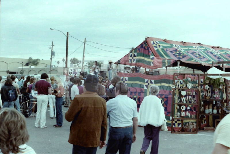 Stage at the 1981 Haydens Ferry Arts & Craft Fair