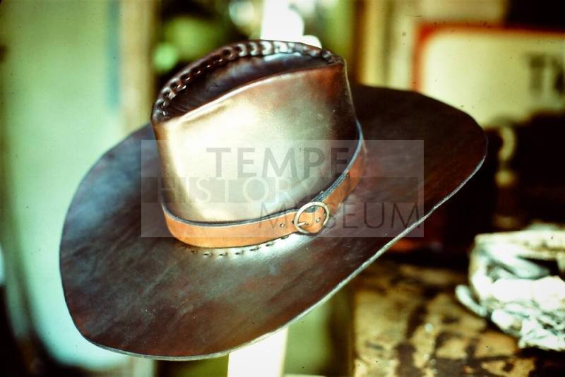 Euphoria Leather Hat with Buckle