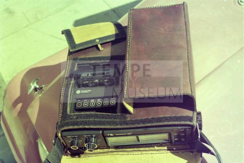 Euphoria Leather Radio Carrier