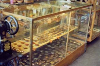 Belt Buckle Display at Leather Euphoria