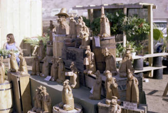 Ceramics Display at the Haydens Ferry Arts & Craft Fair