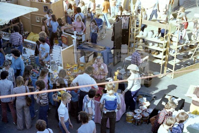 Crowd Gathered at Haydens Ferry Arts & Craft Fair