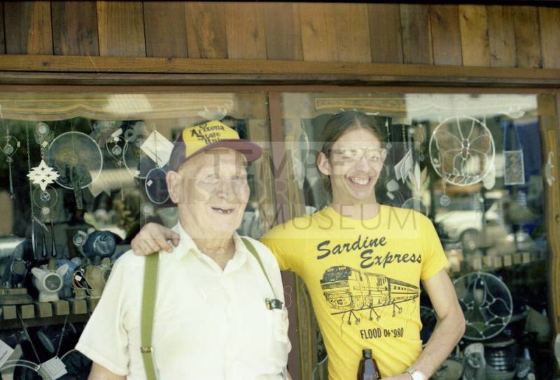 Two Gentlemen Standing Together at Haydens Ferry Arts & Craft Fair