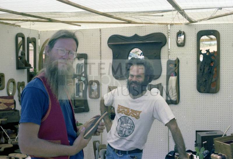 Wooden Mirror Booth at Haydens Ferry Arts & Craft Fair