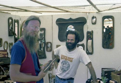 Wooden Mirror Booth at Haydens Ferry Arts & Craft Fair