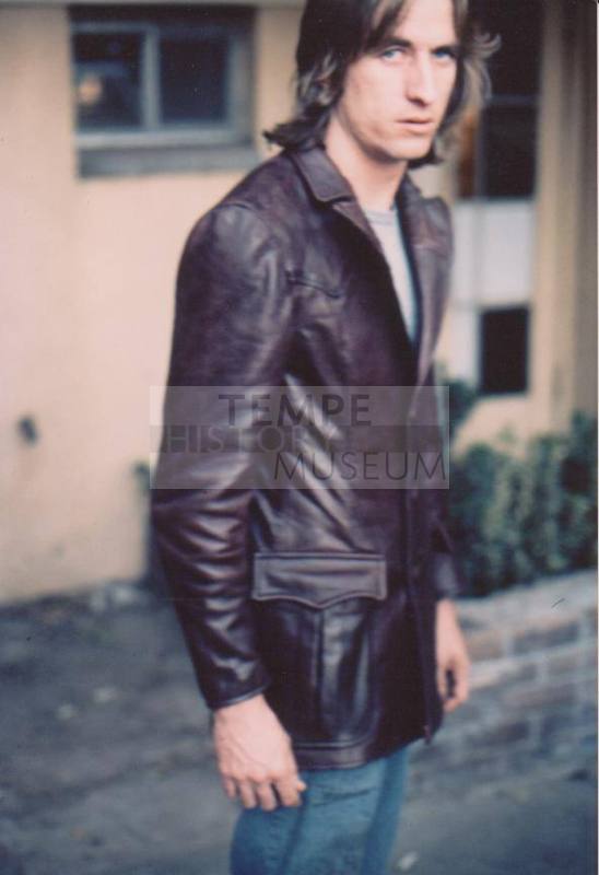 Bob Gregg in Leather Jacket