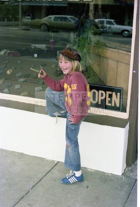 Kid Holding Cigar