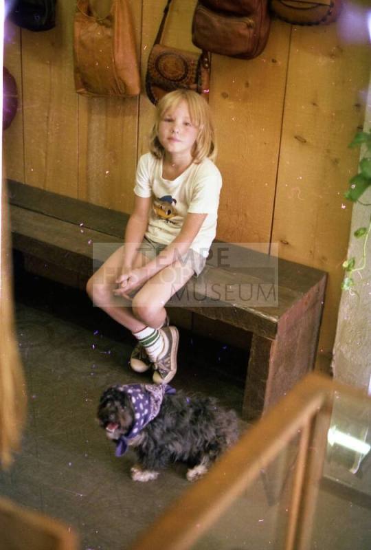 Child and Dog at Euphoria Leather