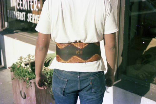 Euphoria Leather Waist Band