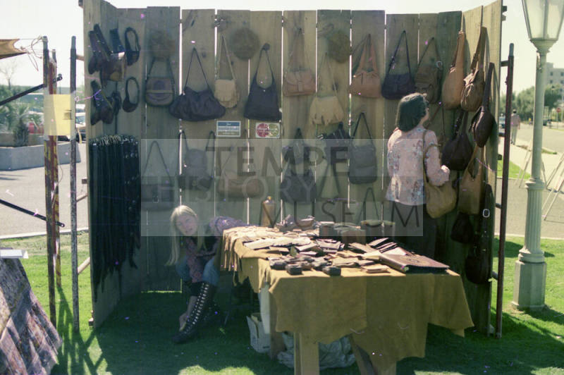 Euphoria Leather Booth at the Haydens Ferry Arts & Craft Fair
