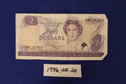Sister Cities Program, Lower Hutt - Dollar Note