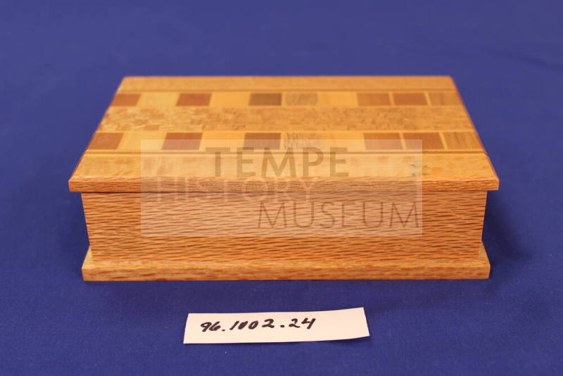 Sister Cities Program Lower Hutt - Wooden Box