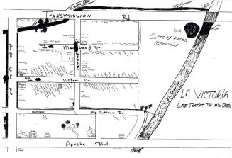 Map - Families in La Victoria Area