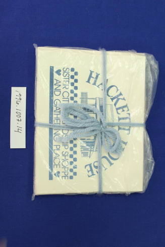 Sister Cities Program Miscellaneous - Hackett House Stationary
