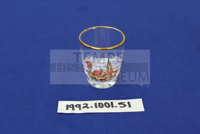 Sister Cities Program, Regensburg - Shotglass