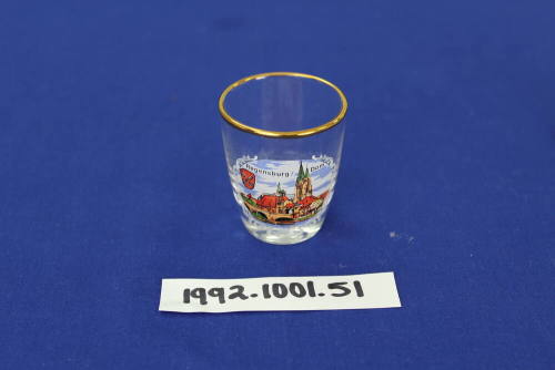 Sister Cities Program, Regensburg - Shotglass