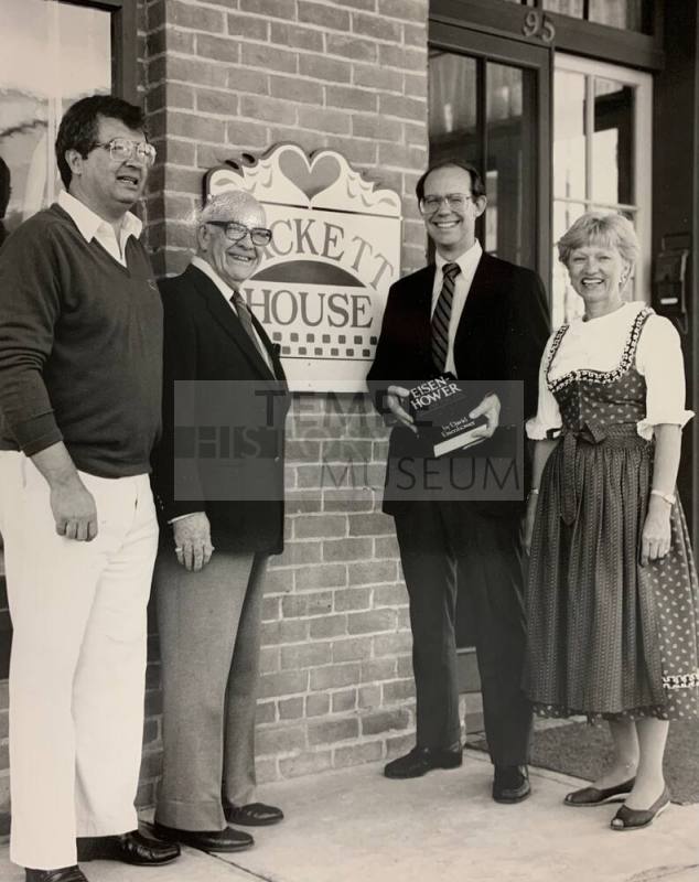 Sister Cities Program History - Photo of Neuheisels with Pyle and Eisenhower