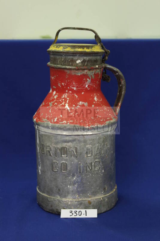 Morton Dairy Co. Milk Can