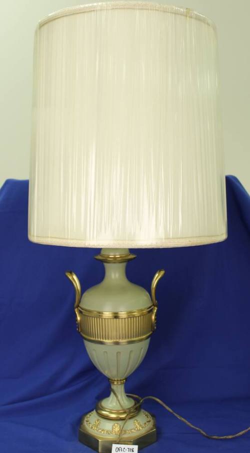 Decorative Green Electric Lamp