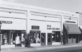 Miller Block-418 to 422 S. Mill Avenue Lotions and Potions, Vee Gee Fashions, Zia Records, Cookies from Home