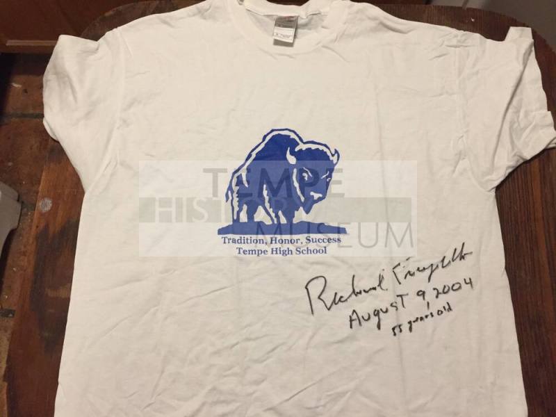 Tempe High School - Shirt Signed by Trujillo