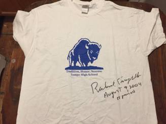Tempe High School - Shirt Signed by Trujillo