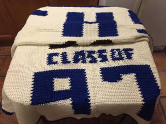 Tempe High School - Afghan Blanket