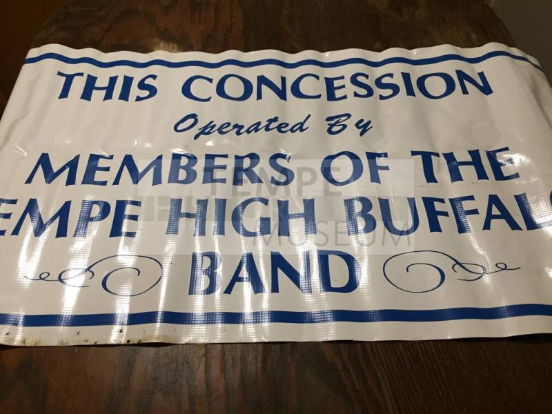 Tempe High School - Band Concession Banner