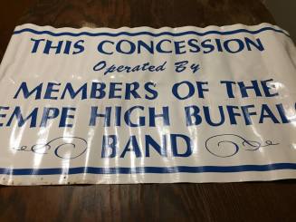 Tempe High School - Band Concession Banner