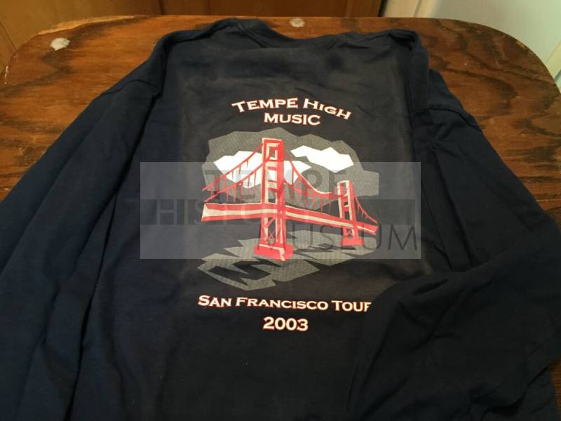 Tempe High School - San Francisco Tour Shirt