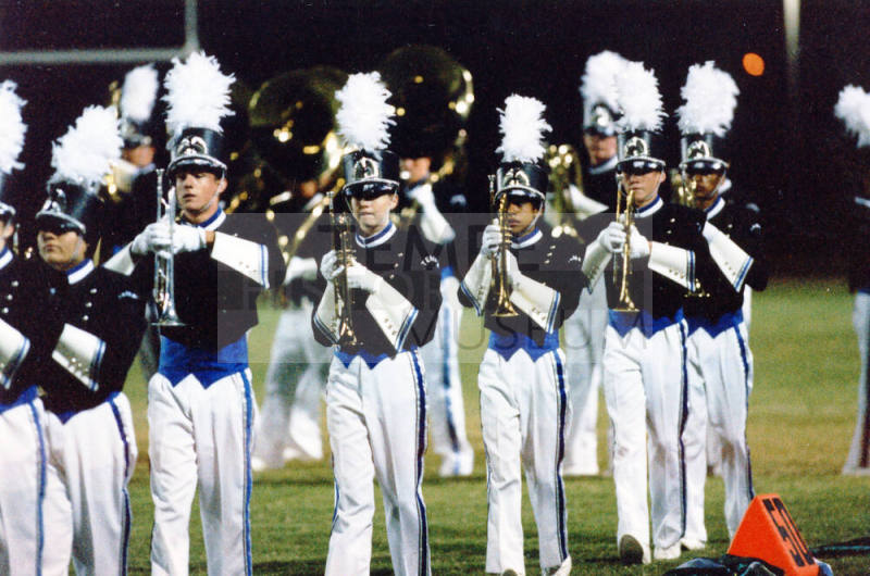 Tempe High School - Marching Band at Football Game