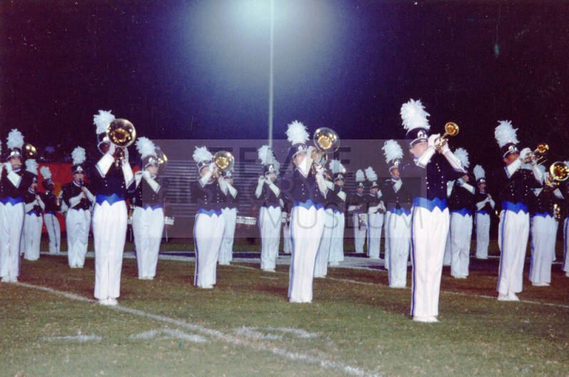 Tempe High School - Marching Band at Football Game