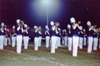 Tempe High School - Marching Band at Football Game
