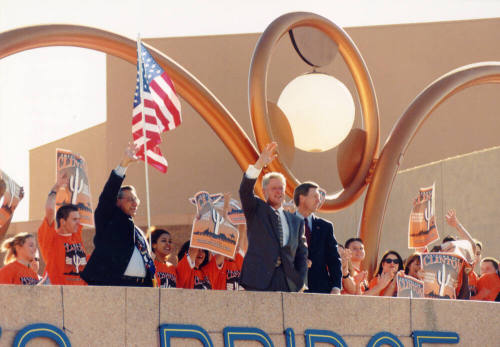 Tempe High School - Bill Clinton at Gammage Auditorium