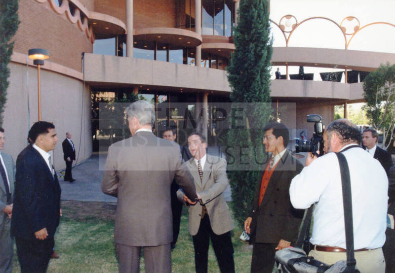 Tempe High School - Bill Clinton at Gammage Auditorium