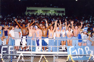 Tempe High School - Students in Bleachers during Football Game