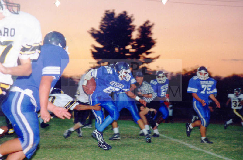 Tempe High School - Football Players During a Game