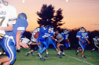 Tempe High School - Football Players During a Game
