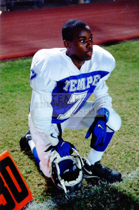 Tempe High School - Football Player in Uniform #7