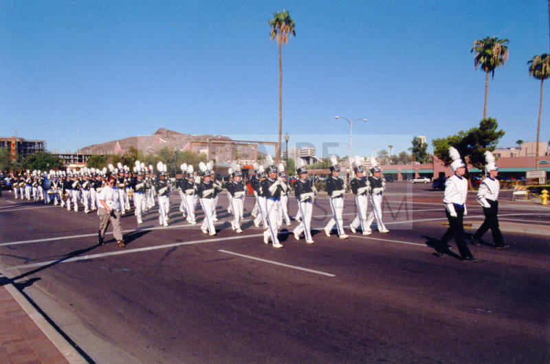 Tempe High School - Marching Band on Mill Avenue