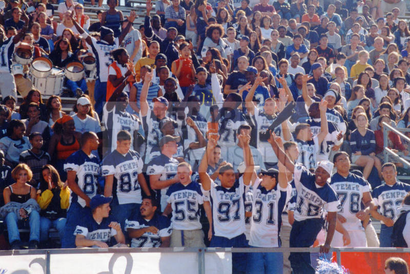 Tempe High School - Crowd in Bleachers