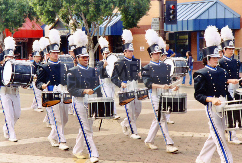 Tempe High School -  Drummers at Parade on Mill Avenue