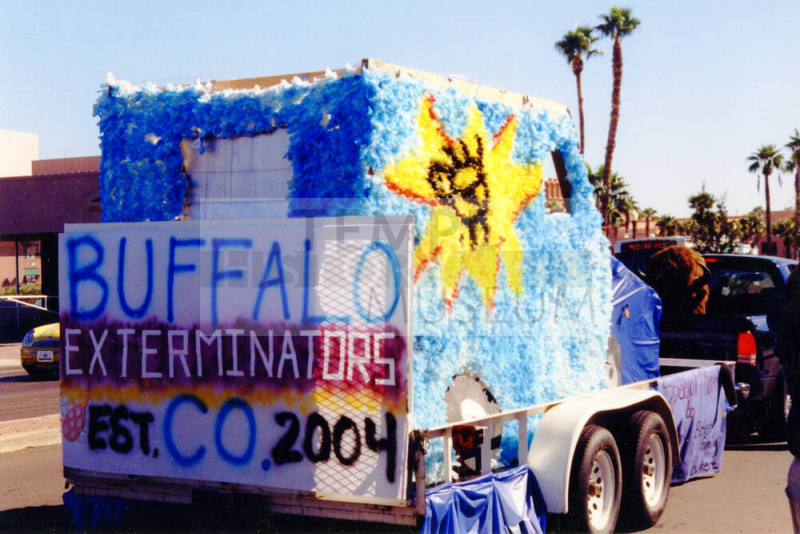 Tempe High School - "Buffalo Exterminators" Parade Float
