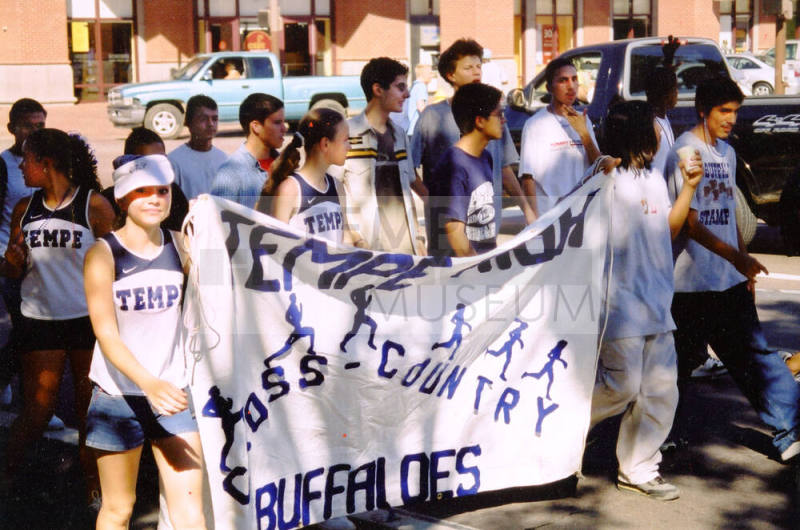 Tempe High School - Cross Country Team at Parade