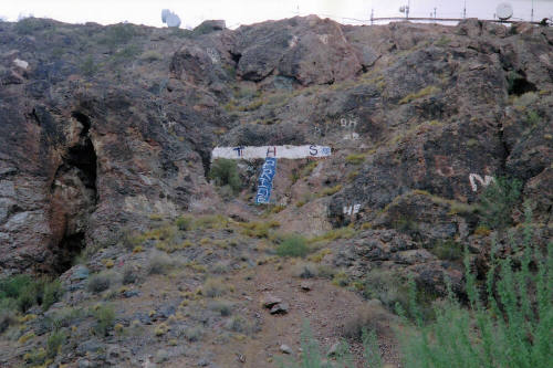Tempe High School - "T" on Bell Butte