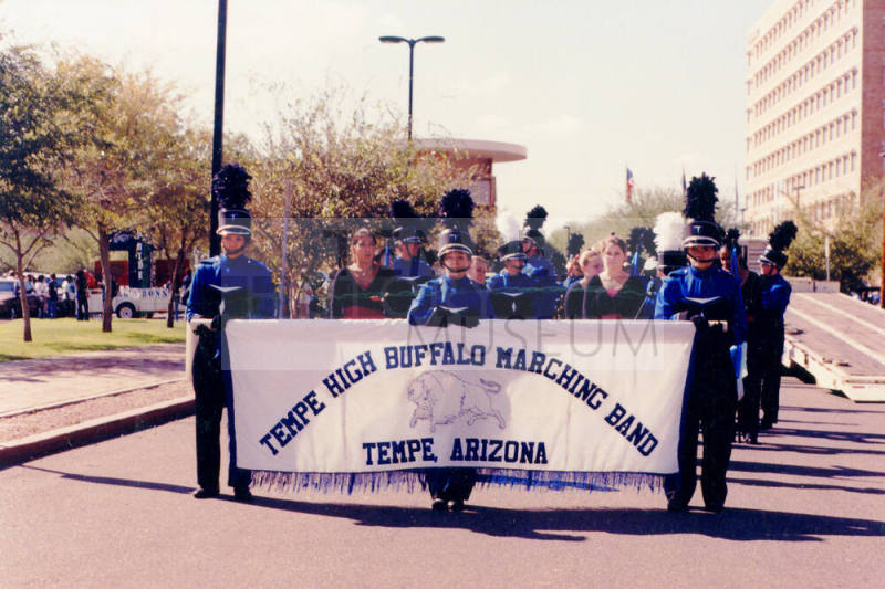Tempe High School - Marching Band at Parade
