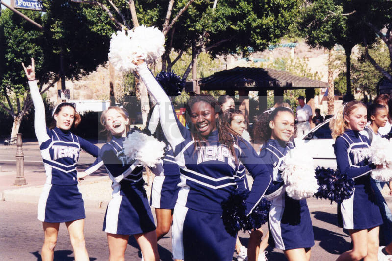 Tempe High School - Cheerleaders at Parade