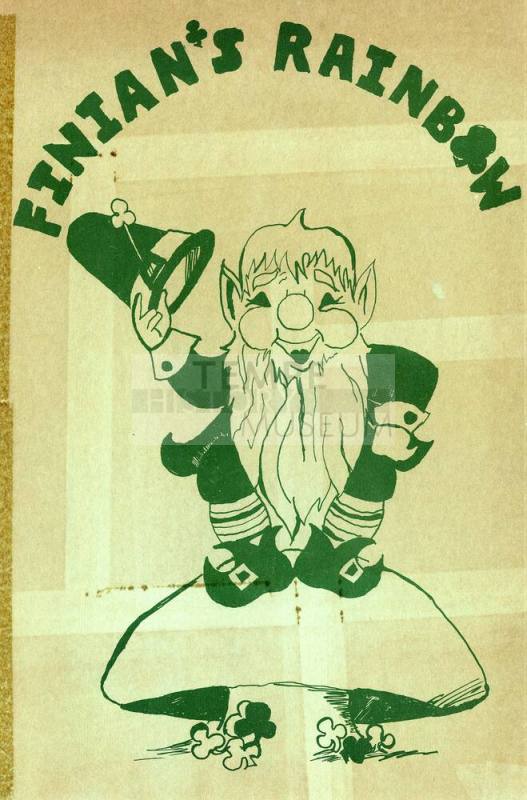 Tempe High School - Playbill for Finian's Rainbow